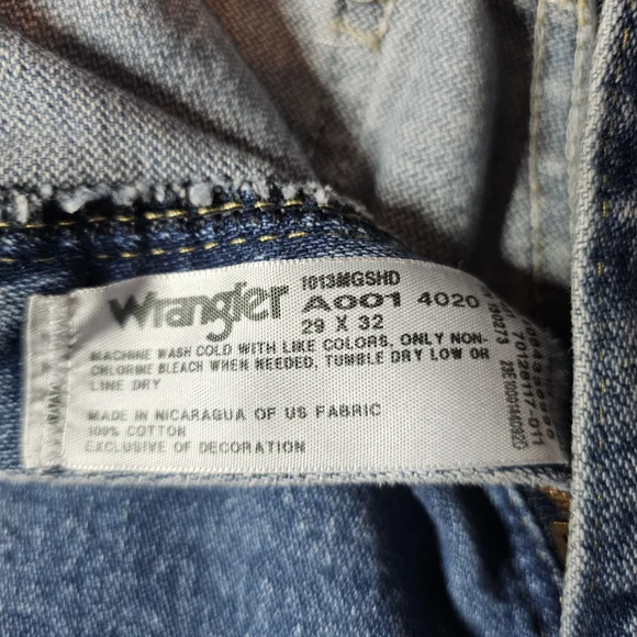 Wrangler Men's Straight Jeans - Blue - Picture 5 of 5